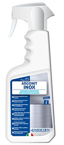 Argonit inox 750ml - lucidante per acciaio